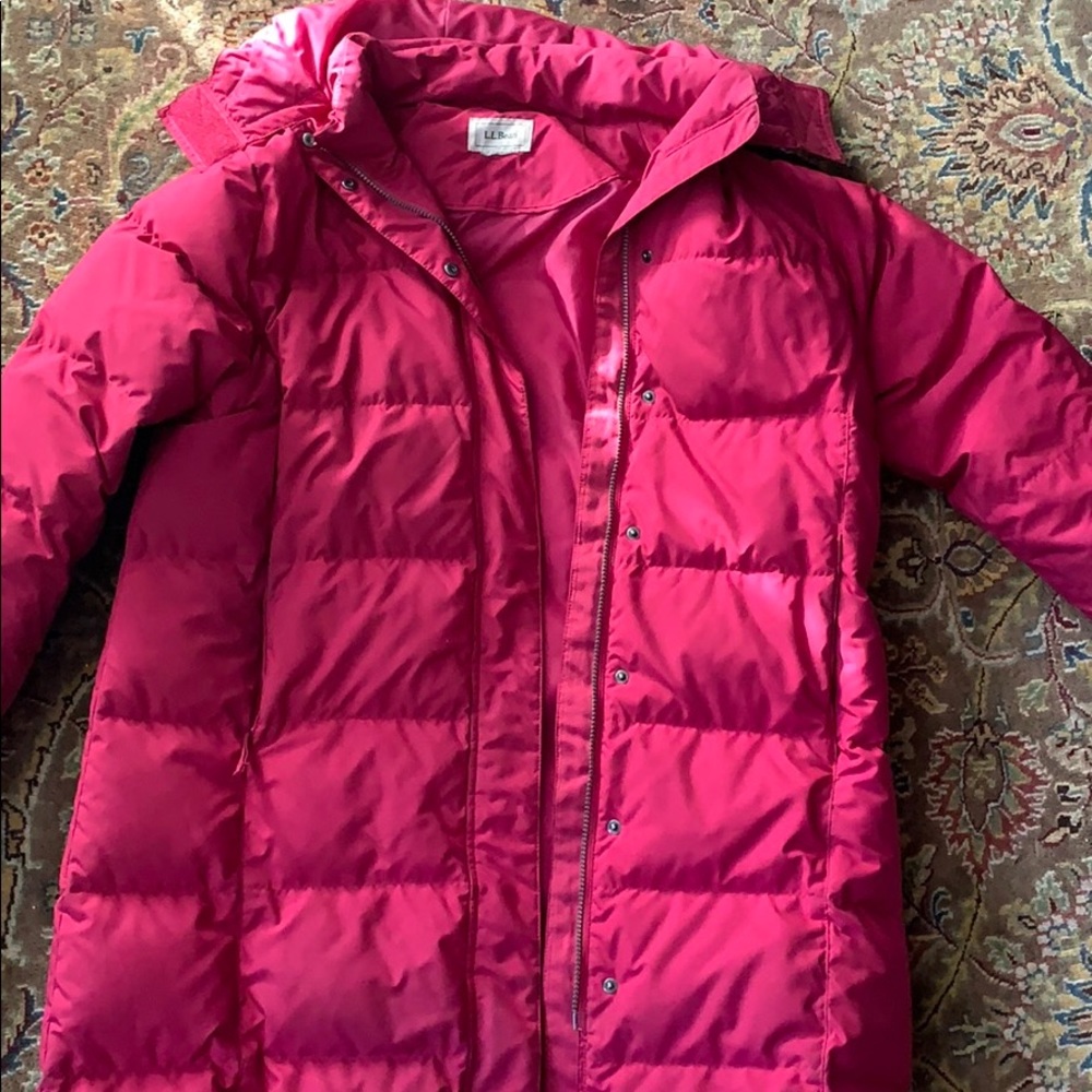 Pink Down Coat